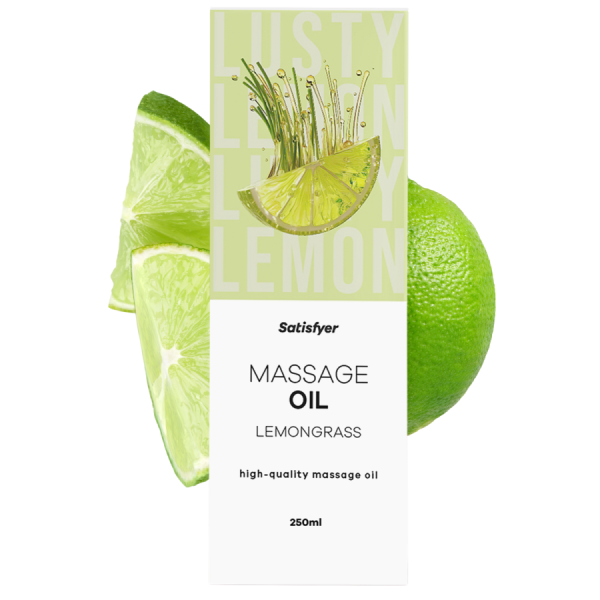 Huile de massage Citron vert 250 ml Satisfyer 